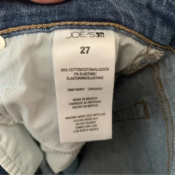 Joe's Jeans Women Lara Distressed Straight Ankle Jeans - Picture 11 of 12